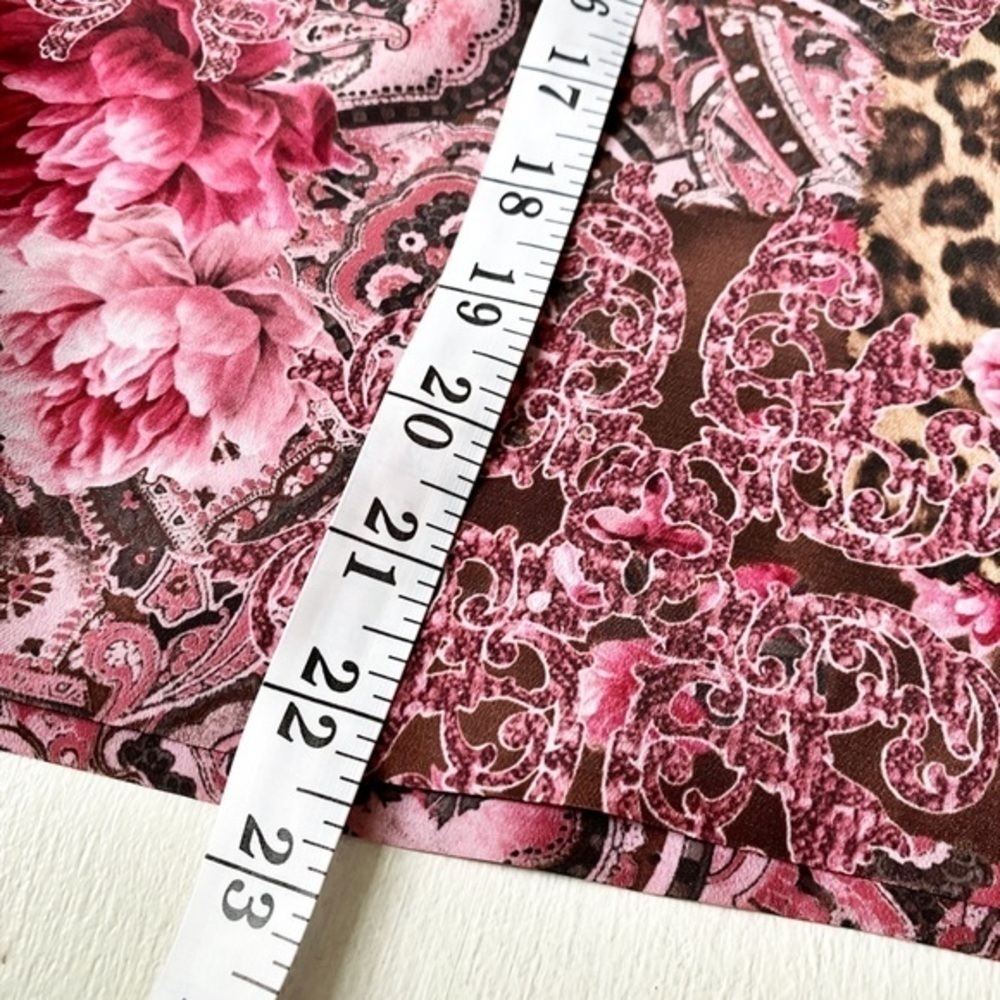 BFA Classics Vintage Rose Floral and Animal Print Tank Top - Picture 6 of 7